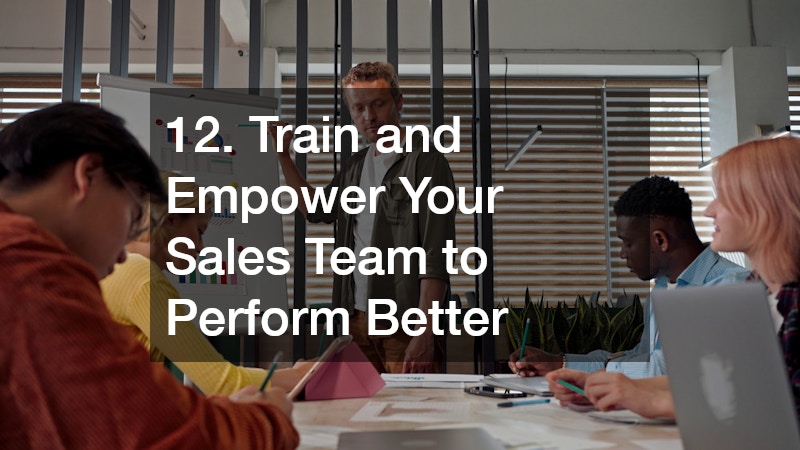 sales team training